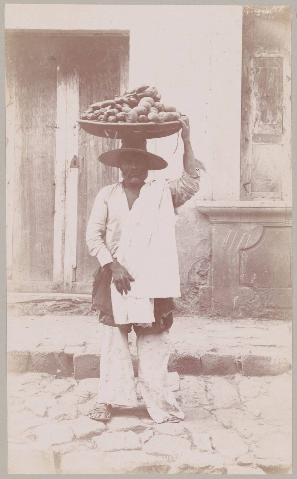 Fruit vendor.